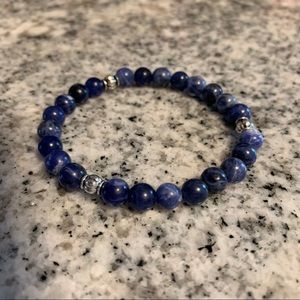 SOLD. SOLD. SOLD. Blue Sodalite, Sterling Bracelet